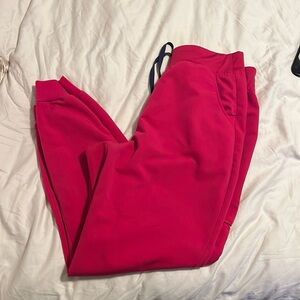 COPY - Figs High Waisted Zamora Joggers Ultra rose